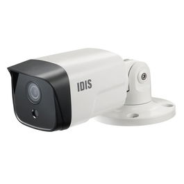 Idis Cámara IP Bullet 5MP 2.8mm Antivandálica IR30 WDR H.265 IK10 IP67 PoE con Audio y Alarma NDAA