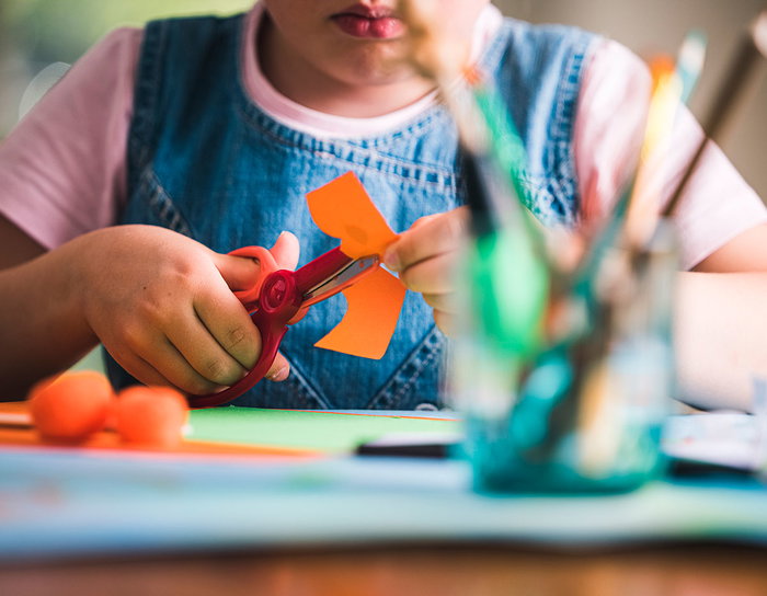 Fiskars Tijeras de entrenamiento para niños 3+ Roja