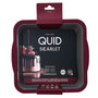 Molde Cuadrado Silicona Reforzado Scarlet Quid 22,8x24,1x4,6 cm (12 Unidades)