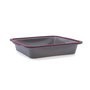 Molde Cuadrado Silicona Reforzado Scarlet Quid 22,8x24,1x4,6 cm (12 Unidades)