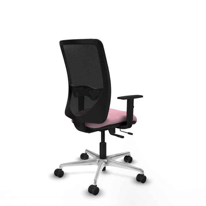 PIQUERAS Y CRESPO Silla de oficina Zulema Rosa y Negro
