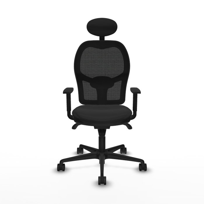PIQUERAS Y CRESPO Silla de oficina Jorquera Negro