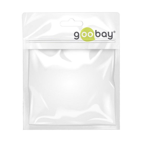 Goobay Cable Ethernet USB-C 3.2 Gen 1 a RJ45 Gigabit Cat6 F/UTP de 3 Metros Negro y Plata - Referencia 70699