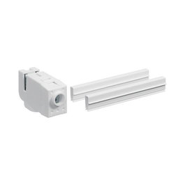 Hager Kit de terminales con borne SaS-Klemme ZY50KB aislado para riel PE 12x5mm