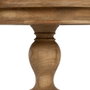 Ixia Mesa Auxiliar de Madera de Mindi Natural 50 x 50 x 64 cm