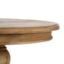 Ixia Mesa Auxiliar de Madera de Mindi Natural 50 x 50 x 64 cm