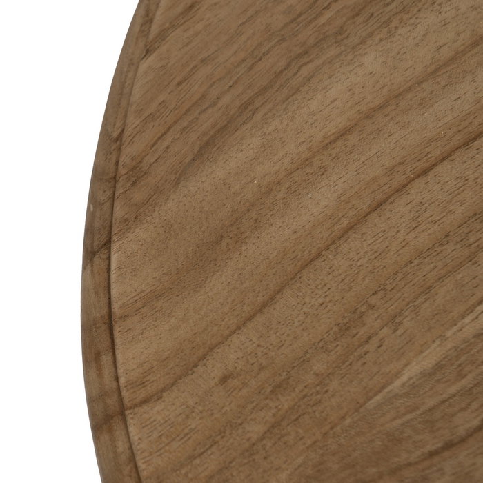 Ixia Mesa Auxiliar de Madera de Mindi Natural 50 x 50 x 64 cm Ixia Mesa Auxiliar de Madera de Mindi Natural 50 x 50 x 64 cm