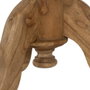 Ixia Mesa Auxiliar de Madera de Mindi Natural 50 x 50 x 64 cm