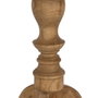 Ixia Mesa Auxiliar de Madera de Mindi Natural 50 x 50 x 64 cm
