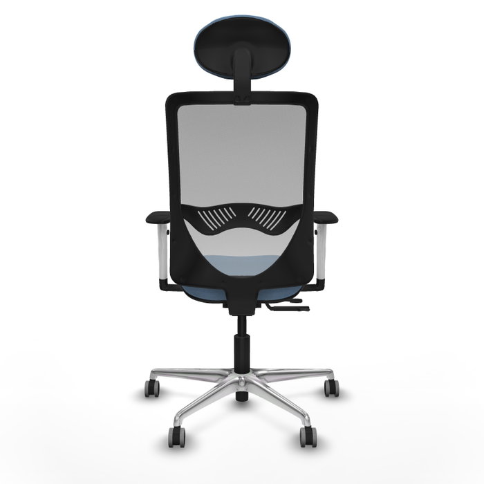PIQUERAS Y CRESPO Silla de oficina Zulema Azul cielo y Gris PIQUERAS Y CRESPO Silla de oficina Zulema Azul cielo y Gris