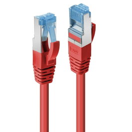 Lindy 47163 Cable de Red Cat6a S/FTP Rojo 1,5 m