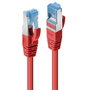 Cable de Red Rígido UTP Categoría 6 LINDY Rojo 1,5 m (1 unidad)