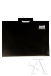 FRAGA IMPORT, S.L. Carpeta de dibujo porta láminas A2 negro