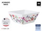 La Mediterranea Bol Melamina Mate Garden 18 cm x 8 cm (24 Unidades)