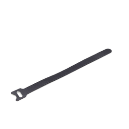 Gembird Tiras de velcro VT-210X12, 210 mm, Negro, 100 piezas