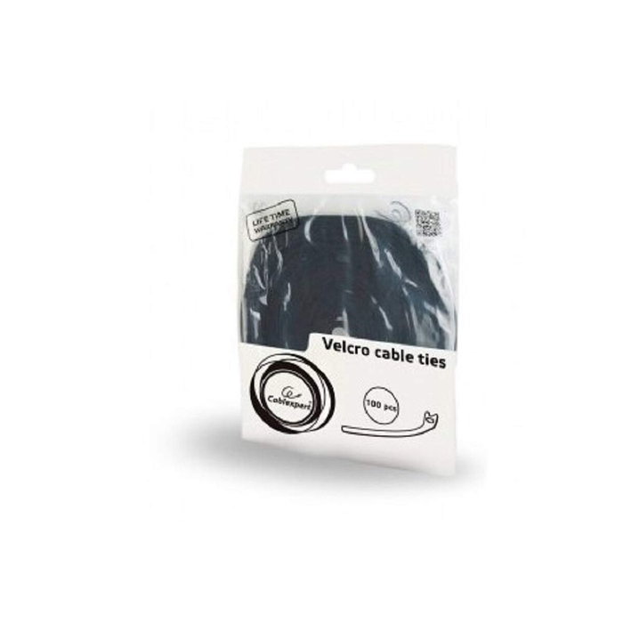 GEMBIRD VT-210X12 Tiras de velcro Negro 100 piezas