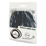 GEMBIRD VT-210X12 Tiras de velcro Negro 100 piezas