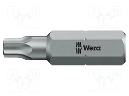 WERA Punta de destornillador Torx® TX04 1/4 de 25 mm
