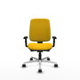 PIQUERAS Y CRESPO Silla de oficina Alares traslack bali amarillo