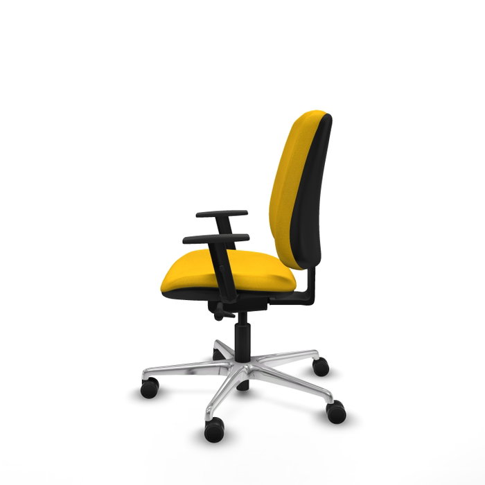 PIQUERAS Y CRESPO Silla de oficina Alares traslack bali amarillo PIQUERAS Y CRESPO Silla de oficina Alares traslack bali amarillo