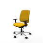 PIQUERAS Y CRESPO Silla de oficina Alares traslack bali amarillo