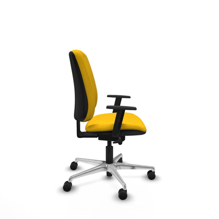 PIQUERAS Y CRESPO Silla de oficina Alares traslack bali amarillo PIQUERAS Y CRESPO Silla de oficina Alares traslack bali amarillo