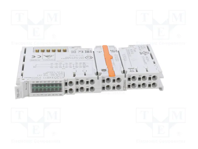 WAGO Módulo de automatización de entrada analógica 750/753 con 8 entradas