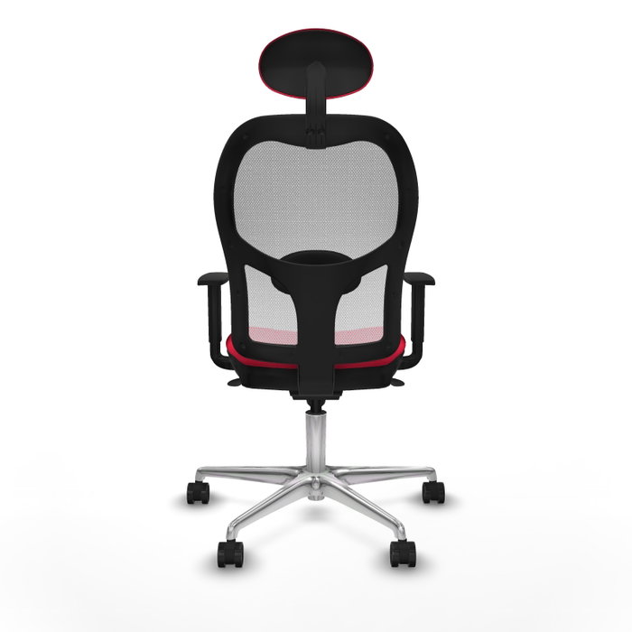 PIQUERAS Y CRESPO Silla de oficina Jorquera Rojo/Blanco PIQUERAS Y CRESPO Silla de oficina Jorquera Rojo/Blanco