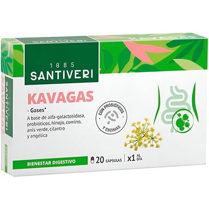 SANTIVERI KAVAGAS 20 cápsulas