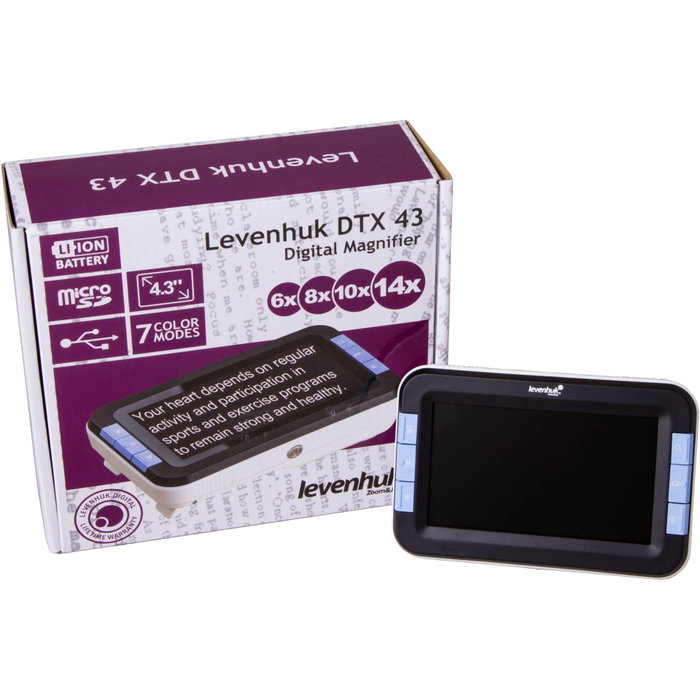 Levenhuk DTX 43 Lupa Digital con Pantalla LCD de 4,3 pulgadas