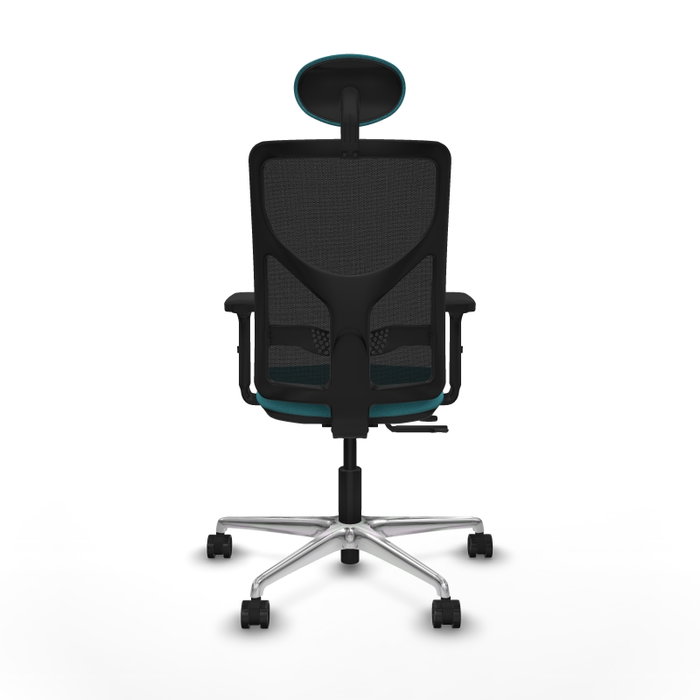 PIQUERAS Y CRESPO Silla de oficina Motilla con mecanismo Sincro/Traslack, Turquesa y Negro PIQUERAS Y CRESPO Silla de oficina Motilla con mecanismo Sincro/Traslack, Turquesa y Negro