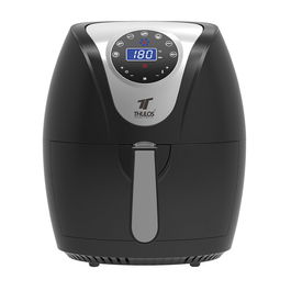 Thulos TH-FR3245 Airfryer Freidora de Aire Sin Aceite 4.5L, 1400W, Pantalla Táctil, Negro, Hasta 80% Menos Grasa