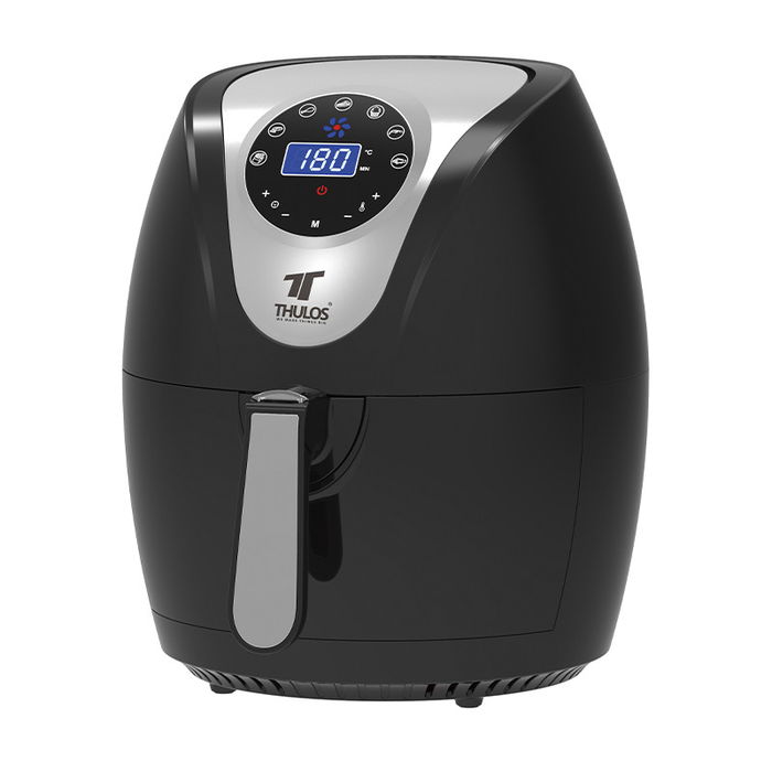 Thulos TH-FR3245 Airfryer Freidora de Aire Sin Aceite 4.5L, 1400W, Pantalla Táctil, Negro, Hasta 80% Menos Grasa