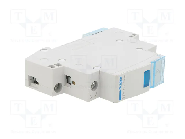 HAGER Indicador LED azul 230VAC para raíl DIN