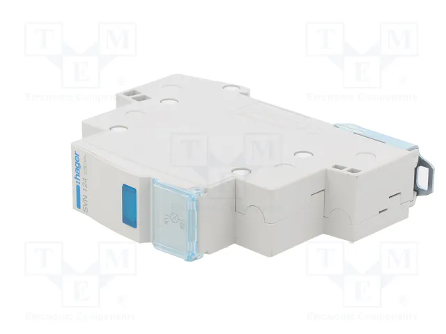 HAGER Indicador LED azul 230VAC para raíl DIN