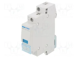 HAGER Indicador LED azul 230VAC para raíl DIN