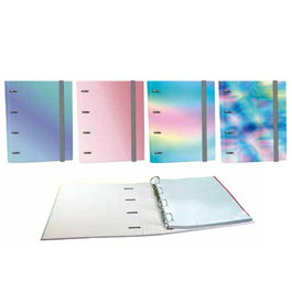 Carpebloc Senfort Iris Tapa Extra A4 4 An.Mixtas 25Mm Con Rec. 80 Hj. Cuadric.5X5 Surtido (Set de 8)