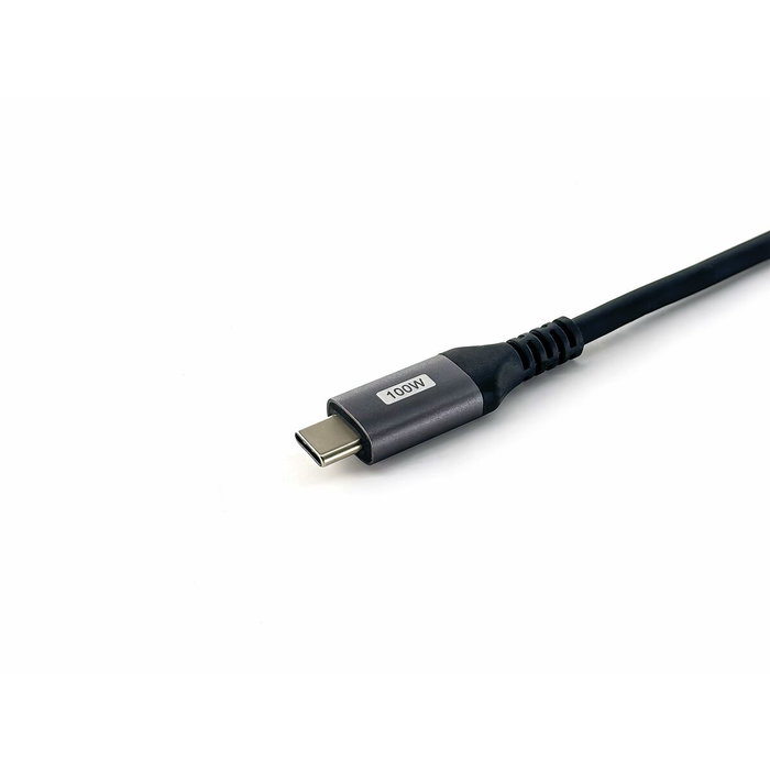 Equip Cable USB-C a USB-C 2.0 3m Ángulo 90° 100W Negro