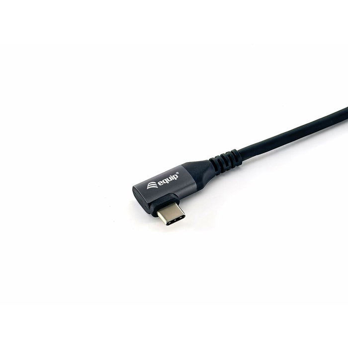Equip Cable USB-C a USB-C 2.0 3m Ángulo 90° 100W Negro