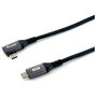 Equip Cable USB-C a USB-C 2.0 3m Ángulo 90° 100W Negro