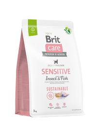 Brit Care Sensitive Sostenible Perro Adulto Pescado Insecto 3Kg