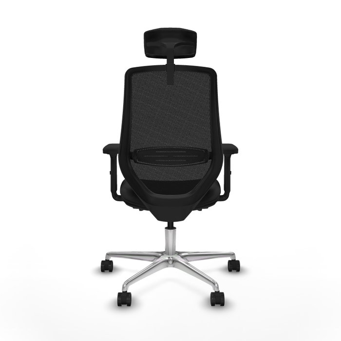 PIQUERAS Y CRESPO Silla de oficina Mardos con mecanismo Sincro/Traslack Negro