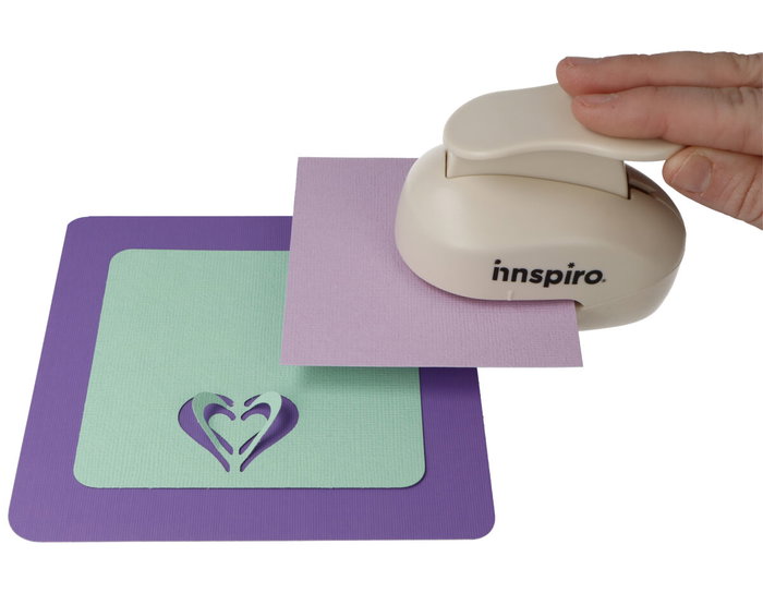 Innspiro Troqueladora de figuras 3D Pop Up corazón 38mm