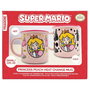 PALADONE Taza Térmica Cambio de Color Super Mario Bros Princess Peach 350ml Cerámica Coleccionable - No apta microondas/lavavajillas