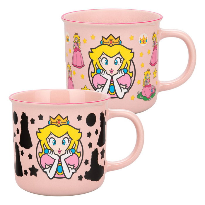 Paladone Taza térmica Princess Peach Super Mario con efecto térmico inevitable