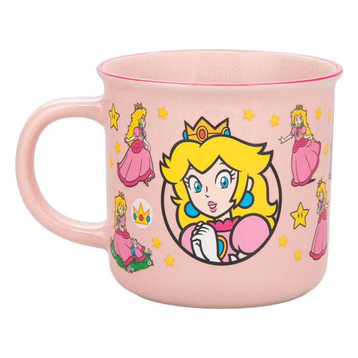 Paladone Taza térmica Princess Peach Super Mario con efecto térmico inevitable