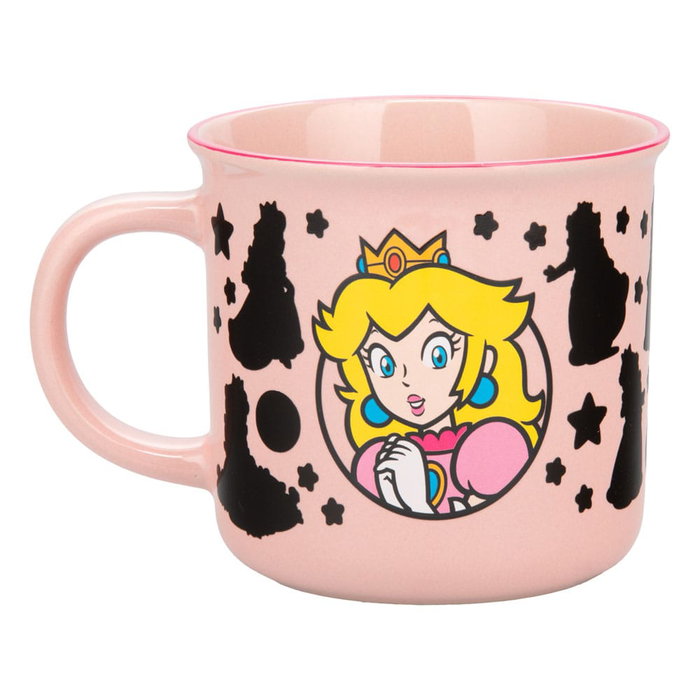 Paladone Taza térmica Princess Peach Super Mario con efecto térmico inevitable