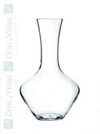 Decantador Hybrid de Cristalería, 75 cl, Botella para Vino, No Apto Lavavajillas