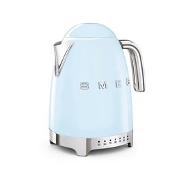 SMEG Tetera Eléctrica KLF04PBEU en color azul pastel - 1.7 litros