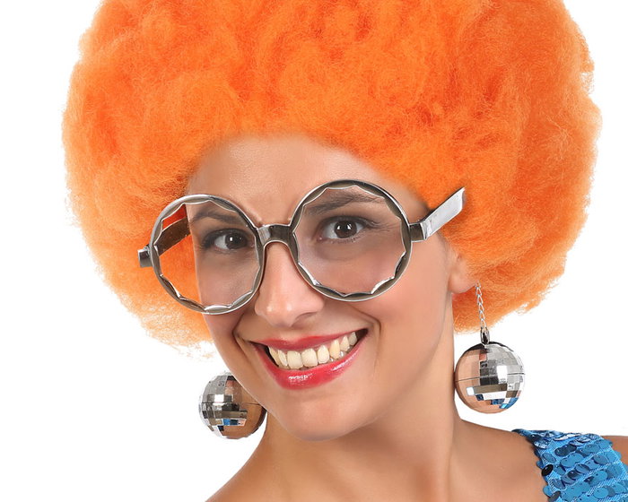 Atosa Gafas Redondas con Bolas Plateadas para Mujer Adulto Atosa Gafas Redondas con Bolas Plateadas para Mujer Adulto
